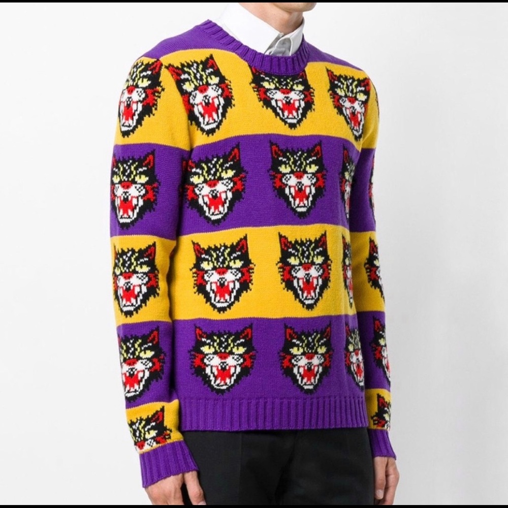 Gucci Angry Cat Sweater.